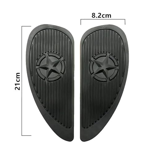 Grip réservoir moto classique en caoutchouc premium durable