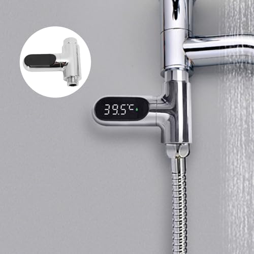 Capteur température eau douche LED pour éviter les brûlures
