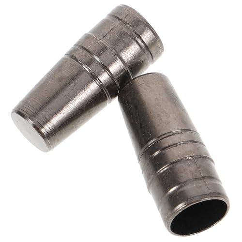 EXCEART 2個 傘先端キャップ 属製 耐久性抜群 傘修理アクセサリー