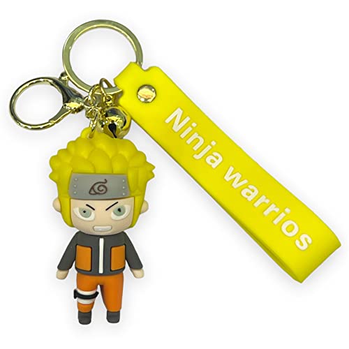 Image of AUGEN Naruto Action Figure Keychain Limited Edition for Car, Decoration, Cake, Office Desk & Study Table (Pack of 1)