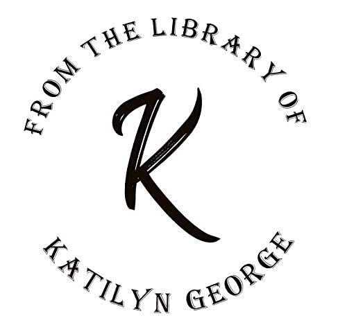 Custom Library Embosser - Personalize with Initials & Text - Hand-Held Embossing Stamp - Monogram, Seal Embosser Best for Books, Envelopes, Napkins - 1.625 inch