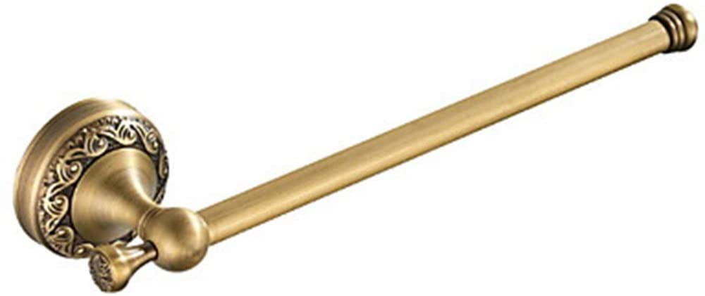 Étagères porte-serviettes en laiton antique et blanc pour accessoires de quincaillerie