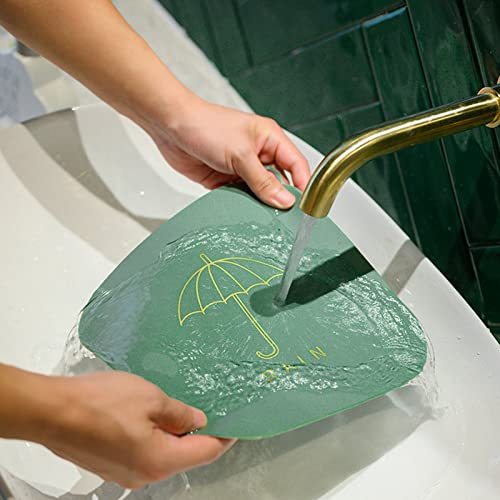 Bouchon de vidange douche silicone flexible grand format 20x20 pour évier et baignoire