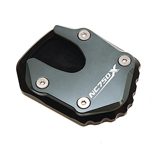 NC750X Moto CNC Pied Support Latéral Plaque Béquille Extension Pad 21-23