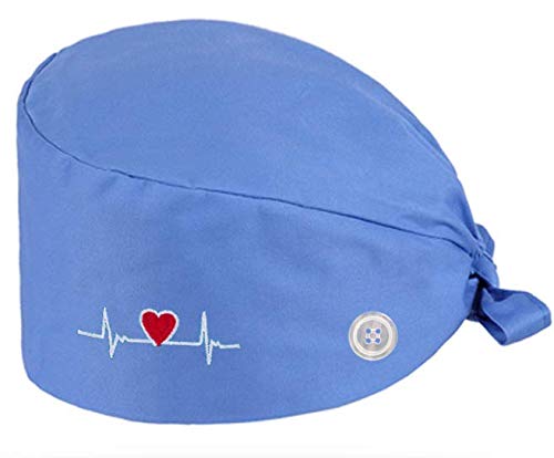 WOSNN 3pcs Berretto Donna Chirurgico Cappello Uomo...