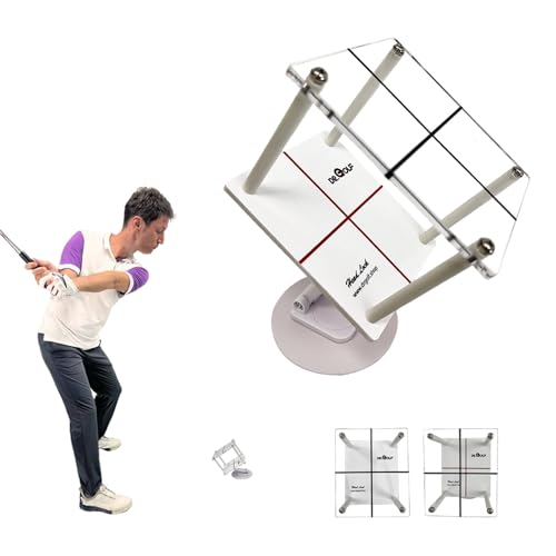 Dr.Golf Swing Training Aid Head Movement Claibrator Head Lock, Patented PGA Recommended