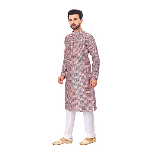 Tathastu Mens Silk Blend Kurta Pyjama Set2