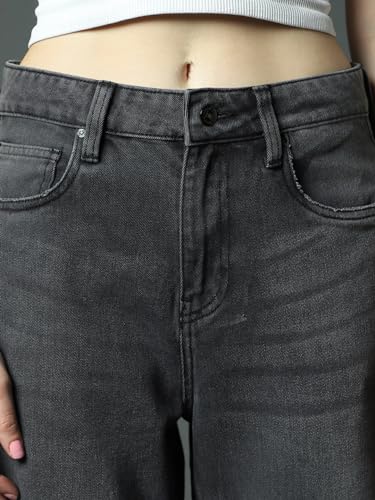 Image of HIGH Star Women's Regular Fit Mid Rise Jeans