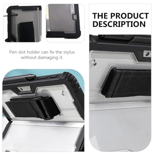 Coque Surface Pro POPETPOP transparente protection coins étui tablette tactile - 7