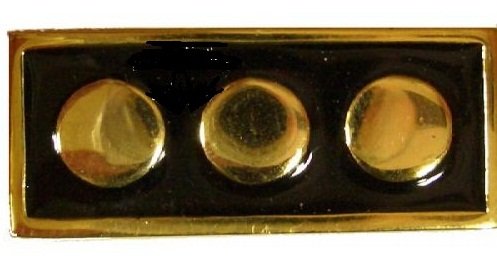 Three Star Vize Admiral Pin