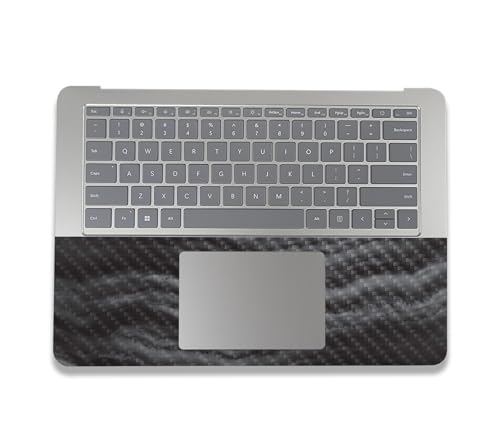 Image of MightySkins Carbon Fiber Skin Compatible With Microsoft Surface Laptop Studio 2 (2023) Full Wrap Kit - Smoky Quartz | Protective, Durable Textured Carbon Fiber Finish | Easy To Apply | Made in the USA