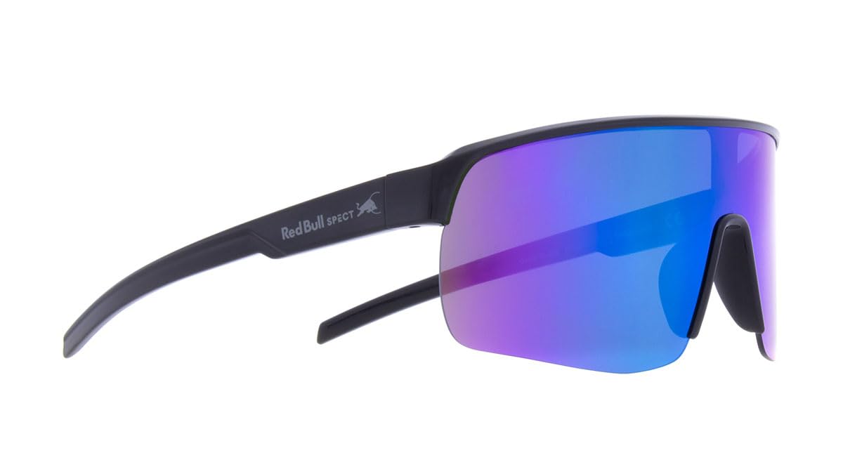 Red Bull Spect Eyewear Dakota, Occhiali Unisex-Adulto, Shiny Black, M