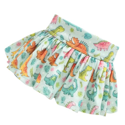 Image of CuteBone Dog Bikini Dress, Stylish Swimsuit Costume for Small Dogs, Comfortable & Adjustable Puppy Bathing Suit, Soft Outfit Pet Apparel for Beach, Pool and Summer Fun DB42M