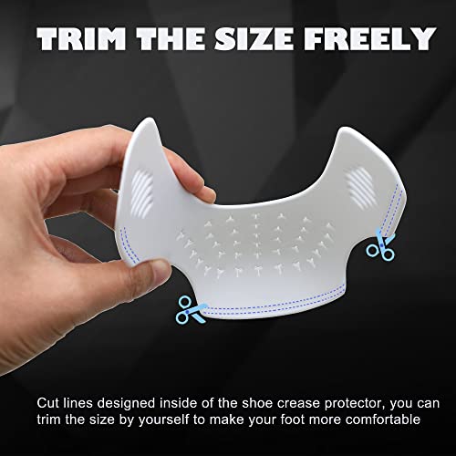 Tupeed 6 Pairs Shoe Toe Protectors, Anti-Wrinkle Shoe Protectors For Air Jordan Air Force, 2022 New Version Shoe Creases Stoppers For Sneaker And Casual Shoes, For Women's Us Size 5-9 #TOP4