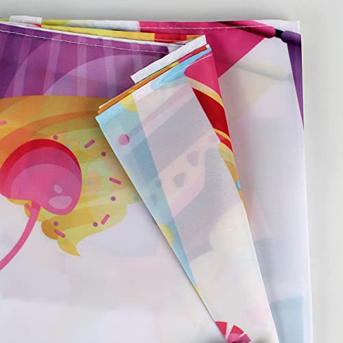 HAMIGAR 6x4ft Happy 5th Birthday Banner Backdrop - 5 Years Old Birthday Decorations Party Supplies for Girls Boys Kids - Colorful by HAMIGAR - Image 4