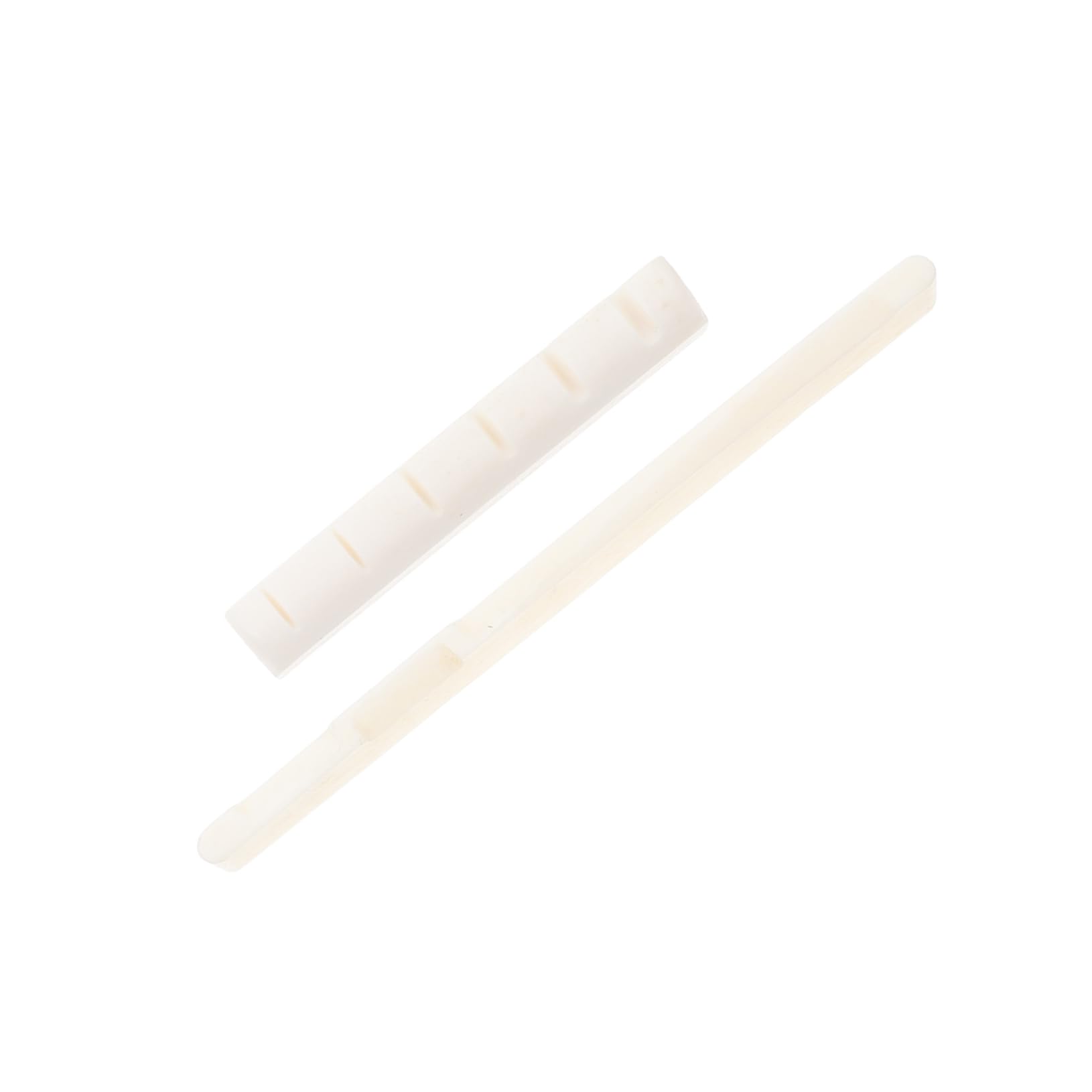 Sosoport Professional Guitar Nut for Adjustment Ox Bone Guitar Bridge Nut Improve Sound Clarity