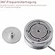 1 Stücke 50 MM 2 Zoll Alle Frequenz Resonanz Lautsprecher Vibration Runde Starke Bass Vibration Lautsprecher 360 ° FrequenzüBertragung Sound (4 Ω 25 w)