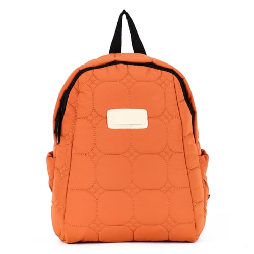 Oweisong Quilted Puffer Backpack for Women Small Lightweight Puffy Daypack Casual Travel Designer Bag for Ladies