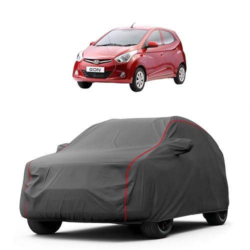 Image of Heavy-Duty Car Cover for Compatible with Hyundai Eon (2011 to 2025 All Models) Deluxe Car Protection Cover - Waterproof & UV-Resistant All-Season Exterior Protection