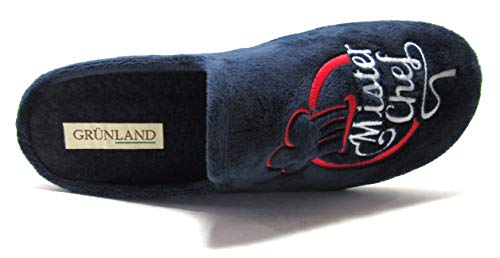 Grunland Fold 2097 Blu Ciabatta Uomo in Panno