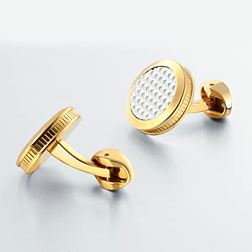 Mancuernillas Clásicas de Acero Inoxidable para Hombre miniatura 5