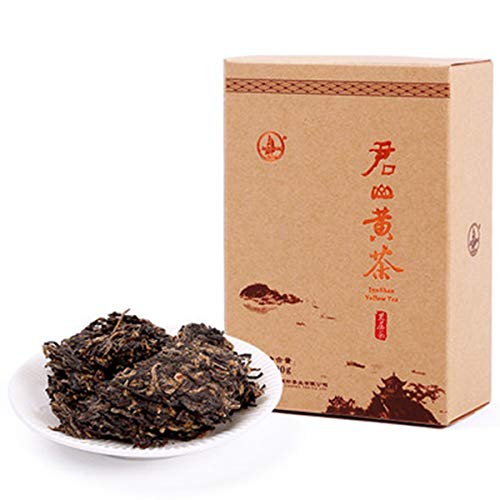 HELLOYOUNG 100g China Jun Shan Té amarillo suelto Alimento verde sabor refrescante sin aditivos