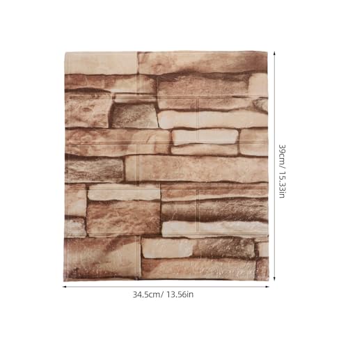 Pegatinas de ladrillo 3D panel autoadhesivo pared espuma XPE versátil 3
