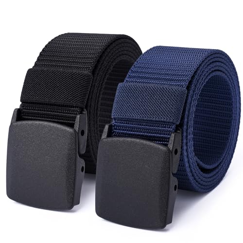 Image of Mile High Life | Nylon Web Belt | Outdoor Military Belt | TSA Safe Buckle Plastic /Metal