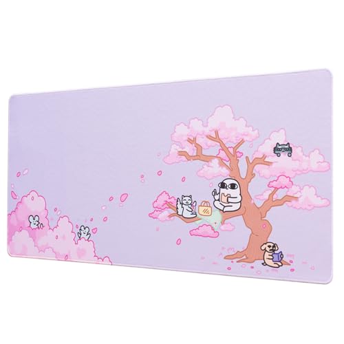 Alfombrilla ratón XXL Ketnipz - Alfombrilla Escritorio niña (Mouse Pad XXL: Protector Escritorio) | Accesorios Escritorio - Tapete Escritorio : Alfombra Escritorio Impermeable y Antideslizante