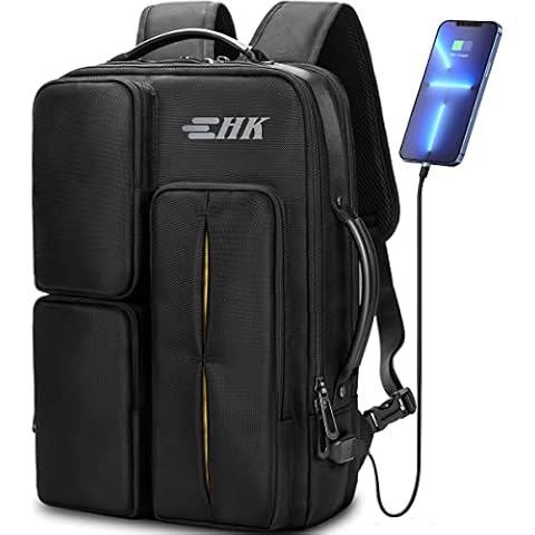 Mochila Antirrobo Impermeable 17.3'' con Puerto USB Cover