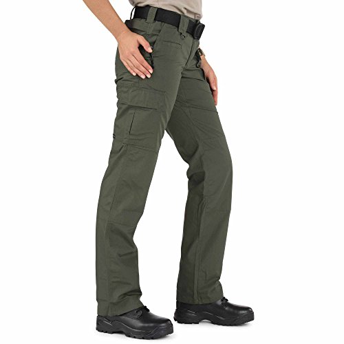 5.11 Women's Taclite Pro Tactical 7 Pocket Cargo Pant, Style 64360, Tdu Green, 10 #TOP2