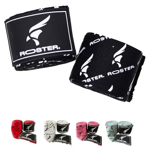 ROSTER. Pack 2 Vendas Boxeo (Negras)