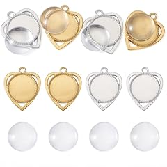 Heart, 18-18.5mmx30.5x25.5x2.5mm