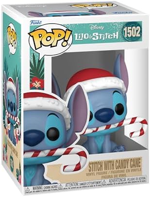 Funko Pop! Disney: Holiday – Stitch with Candy Cane - Lilo and St...