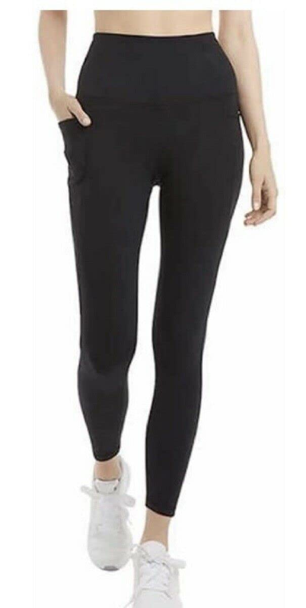 DanskinWomens Ultra High Legging Tight with Pockets Black,Medium