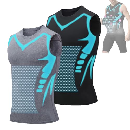 Locayoo Shaping Vest, New Version Ionic Shaping Sleeveless Shirt, Locayoo Sleeveless Shirt Compression