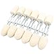 Futheda 12 12 mm Konischer Filz Polieren Pad, Filz Polier-Set Polieren Werkzeug für Schmuck, Glas, Stein, Keramik, Nail Art
