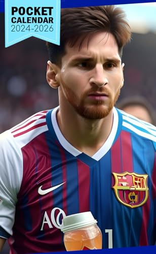 Pocket Calendar 2024 - 2026: Three-Year Monthly Planner For Purse , 36 Months From January 2024 To December 2026 Jogador De Futebol Luíz Suárez Lionel Messi Pocket Calendar 2024 - 2026: Three-Year Monthly Planner For Purse , 36 Months From January 2024 To December 2026 Jogador De Futebol Luíz Suárez Lionel Messi