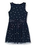 gepunktet s.Oliver Junior Girl\'s 2128272 Kleid, kurz, Blue, 176