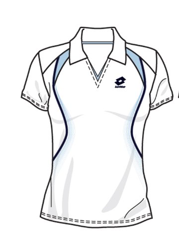 Lotto Polo Ranking, Mujer, White/Artic, Mujer, Color White/Artic, tamaño Extra-Small