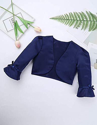 Image of PINK WINGS Girls Satin Shrug