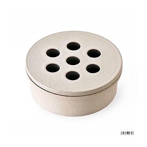 中川政七商店 信楽焼の線香鉢 (B)粉引 [HD2856]