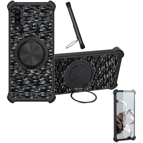 �Ή� Zte Libero 3 Td-Lte A001zt �P�[�X Phone Case [1�� 9H+�d�x���� �K���X�t�B����][360°��]���X�^���h�A�}�O�l�b�g��]CX-11-HEI