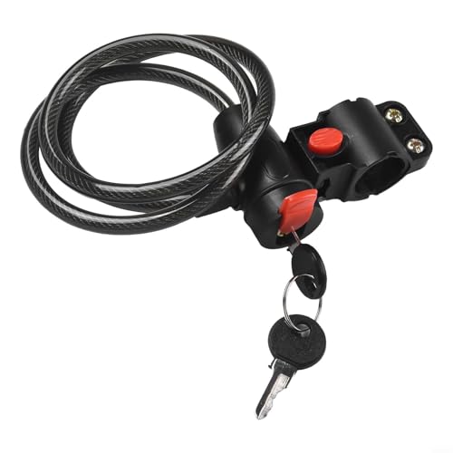 Candado de Cable de Acero Robusto con 2 Llaves