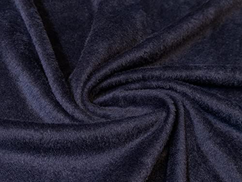 Jersey Coral Cuddlesoft tissu en polaire bleu marine 10m pour couture