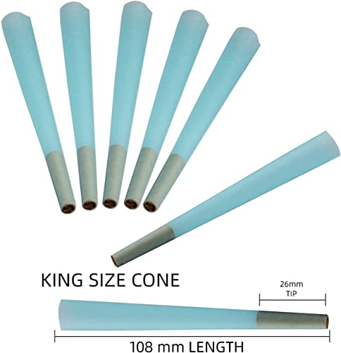 Pre Rolled Cones | Classic King Size Cones |100 Pack（4.2inches/108mm）| Pre-Rolled Cones | Pre Rolls