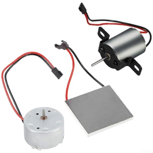 Qualoramall Kit de reparación de ventilador de chimenea compatible con motor de generador termoeléctrico con construcción de metal y bobinado de cobre puro para uso en chimenea