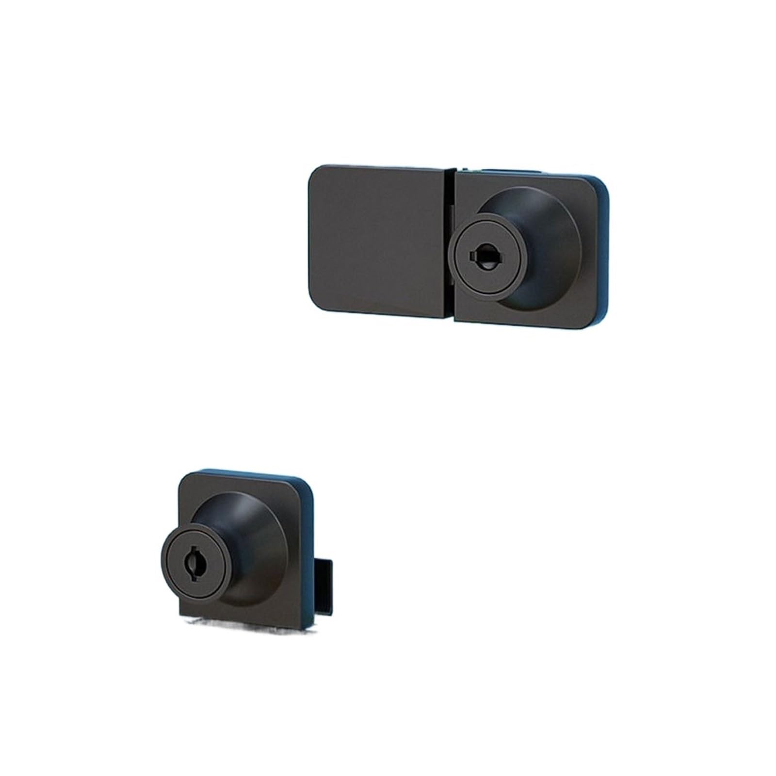 Cerradura Para Puerta De Vidrio Cerradura deslizante abierta doble for exhibición de gabinete, cerradura puerta vidrio, for(Color 7)