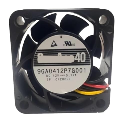 Ventilador de refrigeración 9GA0412P7G001 DC12V para mantener tu ordenador de oficina fresco y silencioso