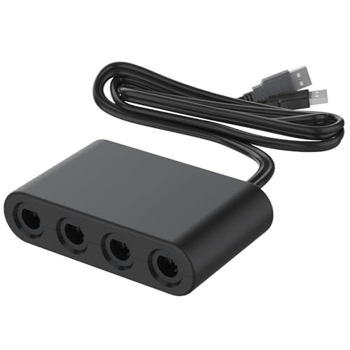 yoxxzus Gamecube Controller Adapter for Switch 2 & Switch 1/OLED PC WII U